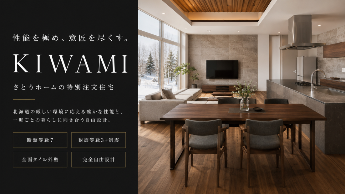 札幌の高性能・高級注文住宅「極 KIWAMI」